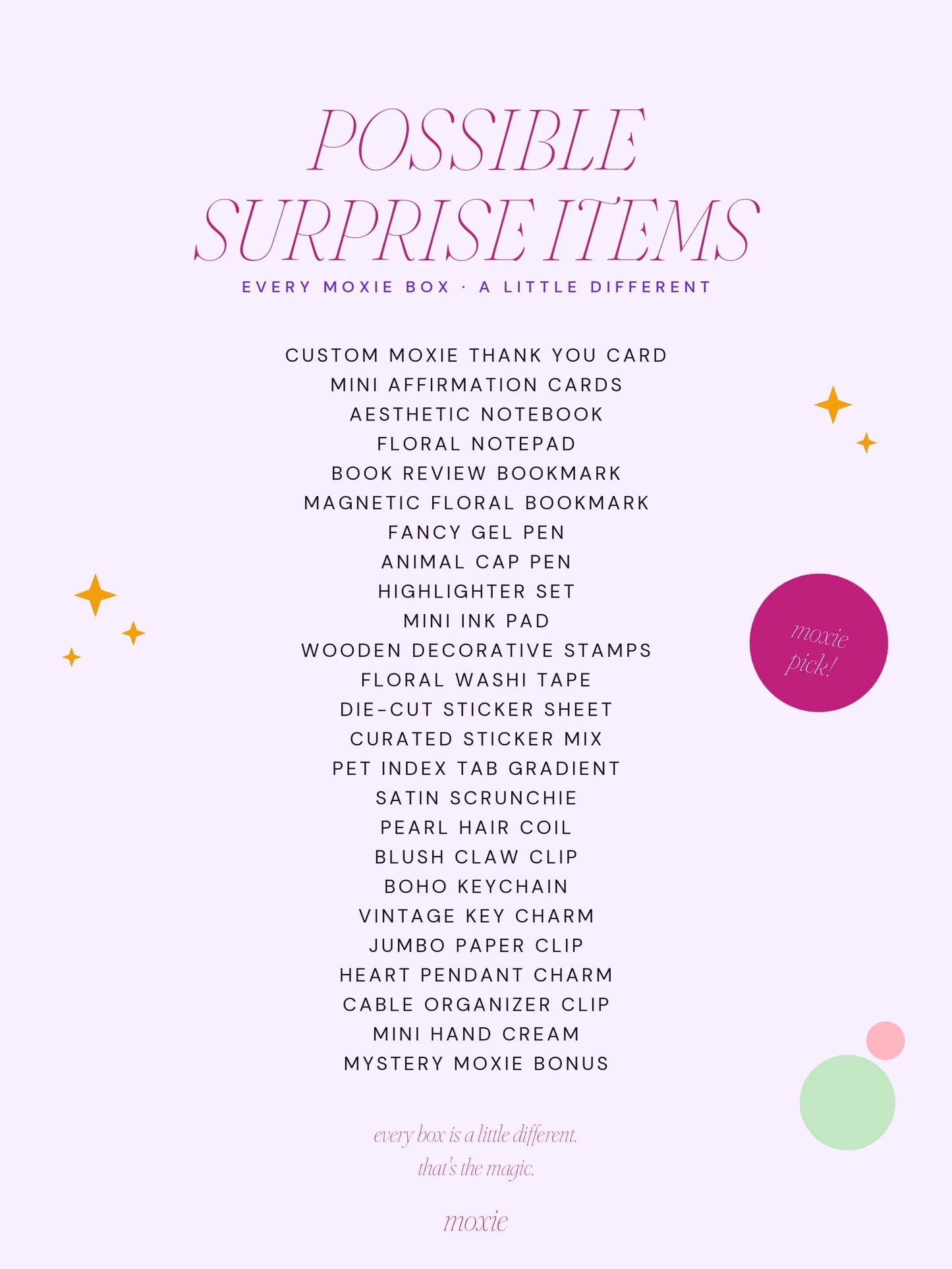Stationery Mystery Box – Choose Your Palette