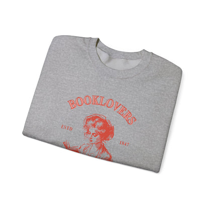 Cozy Bookworm Crewneck Sweatshirt