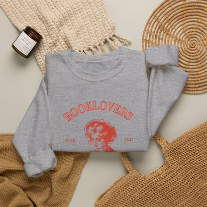 Cozy Bookworm Crewneck Sweatshirt