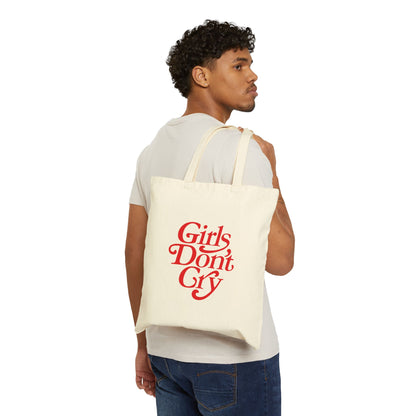 Girls Don't Cry Canvas Tote Bag
