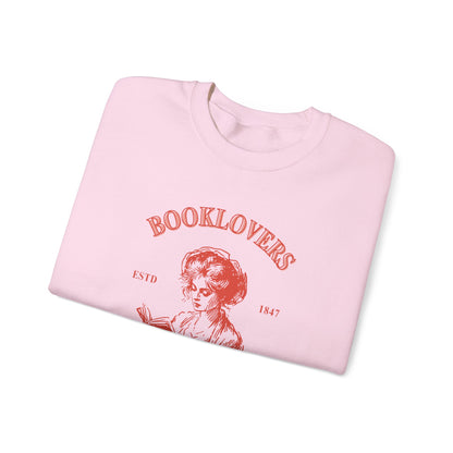 Cozy Bookworm Crewneck Sweatshirt