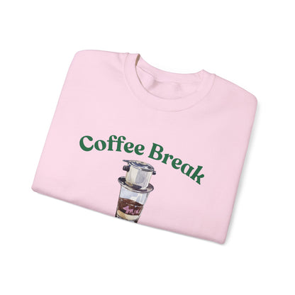 Coffee Break Weather Crewneck