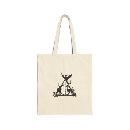 Mystic Symbol Canvas Tote Bag