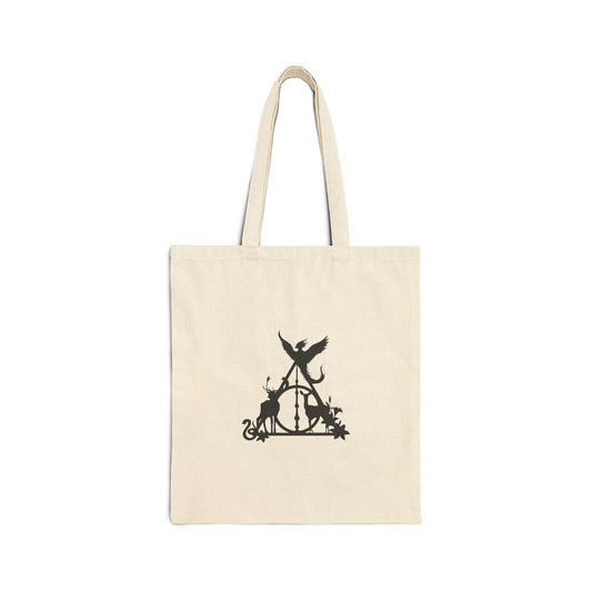 Mystic Symbol Canvas Tote Bag