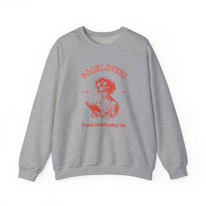 Cozy Bookworm Crewneck Sweatshirt