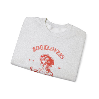 Cozy Bookworm Crewneck Sweatshirt