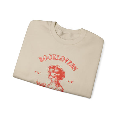 Cozy Bookworm Crewneck Sweatshirt