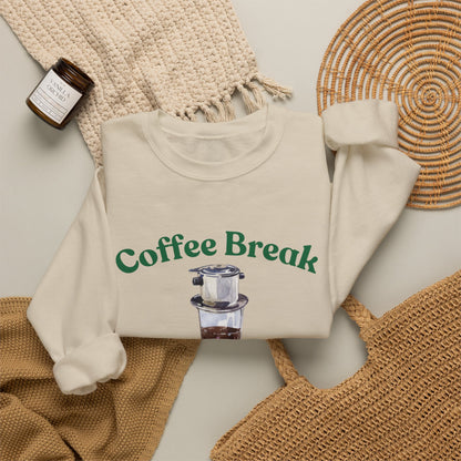 Coffee Break Weather Crewneck
