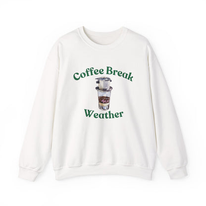 Coffee Break Weather Crewneck