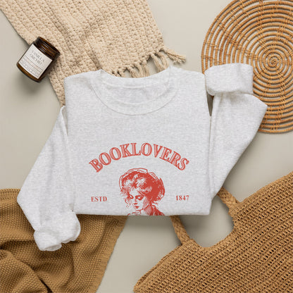 Cozy Bookworm Crewneck Sweatshirt