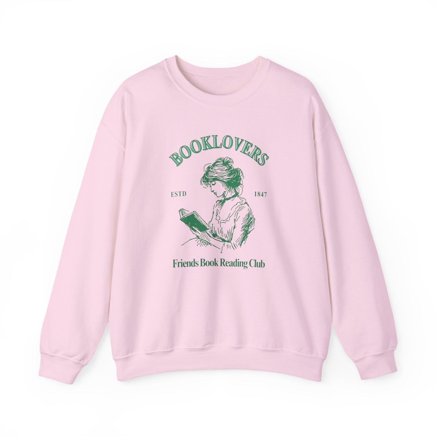 Book Lovers Crewneck Sweatshirt, Cozy Reading Apparel, Gift for Bookworms, Library Club Sweatshirt, Literary Fashion for Friends