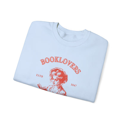 Cozy Bookworm Crewneck Sweatshirt