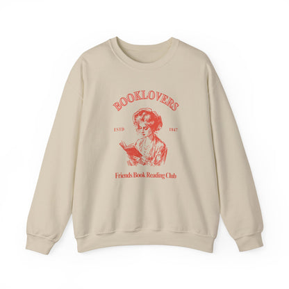 Cozy Bookworm Crewneck Sweatshirt