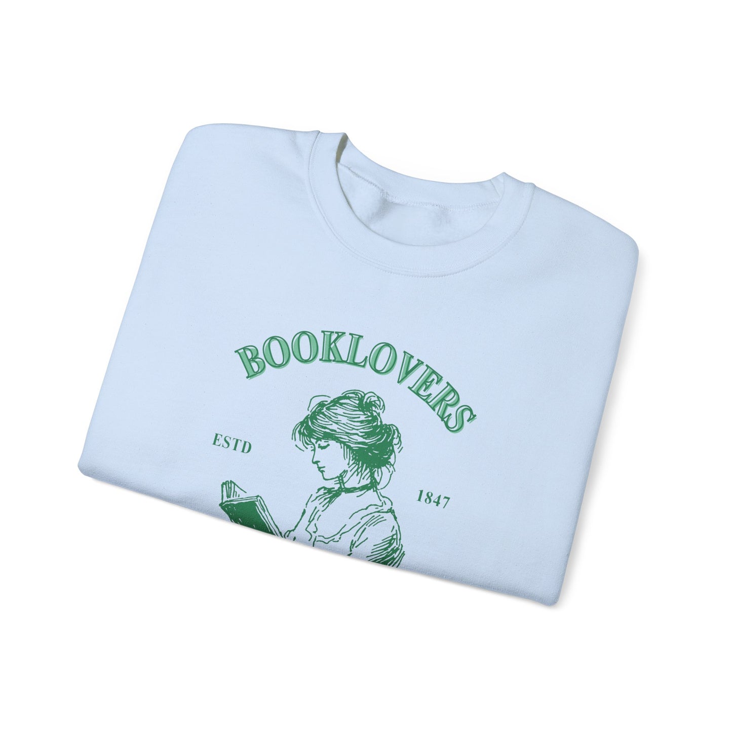 Book Lovers Crewneck Sweatshirt, Cozy Reading Apparel, Gift for Bookworms, Library Club Sweatshirt, Literary Fashion for Friends