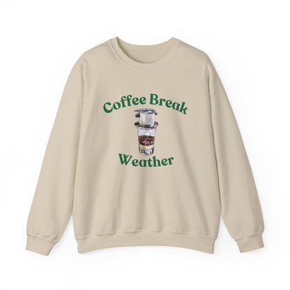 Coffee Break Weather Crewneck