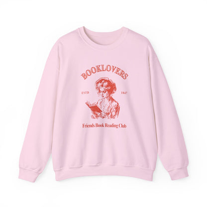 Cozy Bookworm Crewneck Sweatshirt
