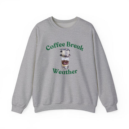 Coffee Break Weather Crewneck