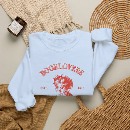 Cozy Bookworm Crewneck Sweatshirt