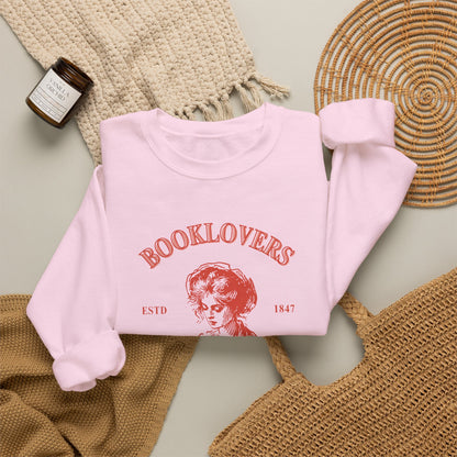 Cozy Bookworm Crewneck Sweatshirt