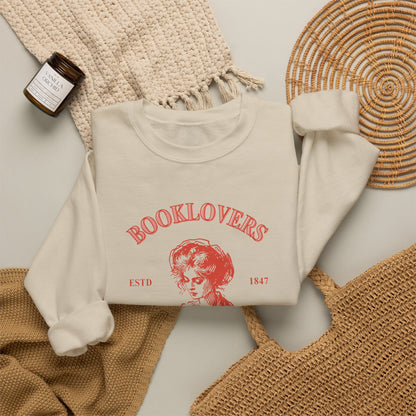 Cozy Bookworm Crewneck Sweatshirt