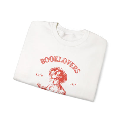 Cozy Bookworm Crewneck Sweatshirt