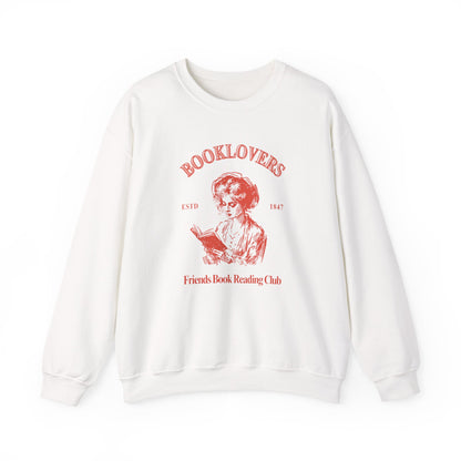 Cozy Bookworm Crewneck Sweatshirt