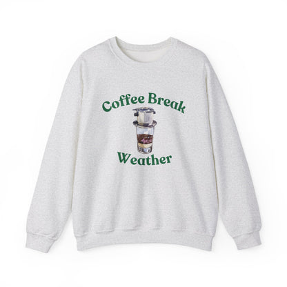 Coffee Break Weather Crewneck