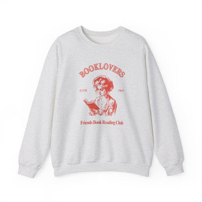 Cozy Bookworm Crewneck Sweatshirt